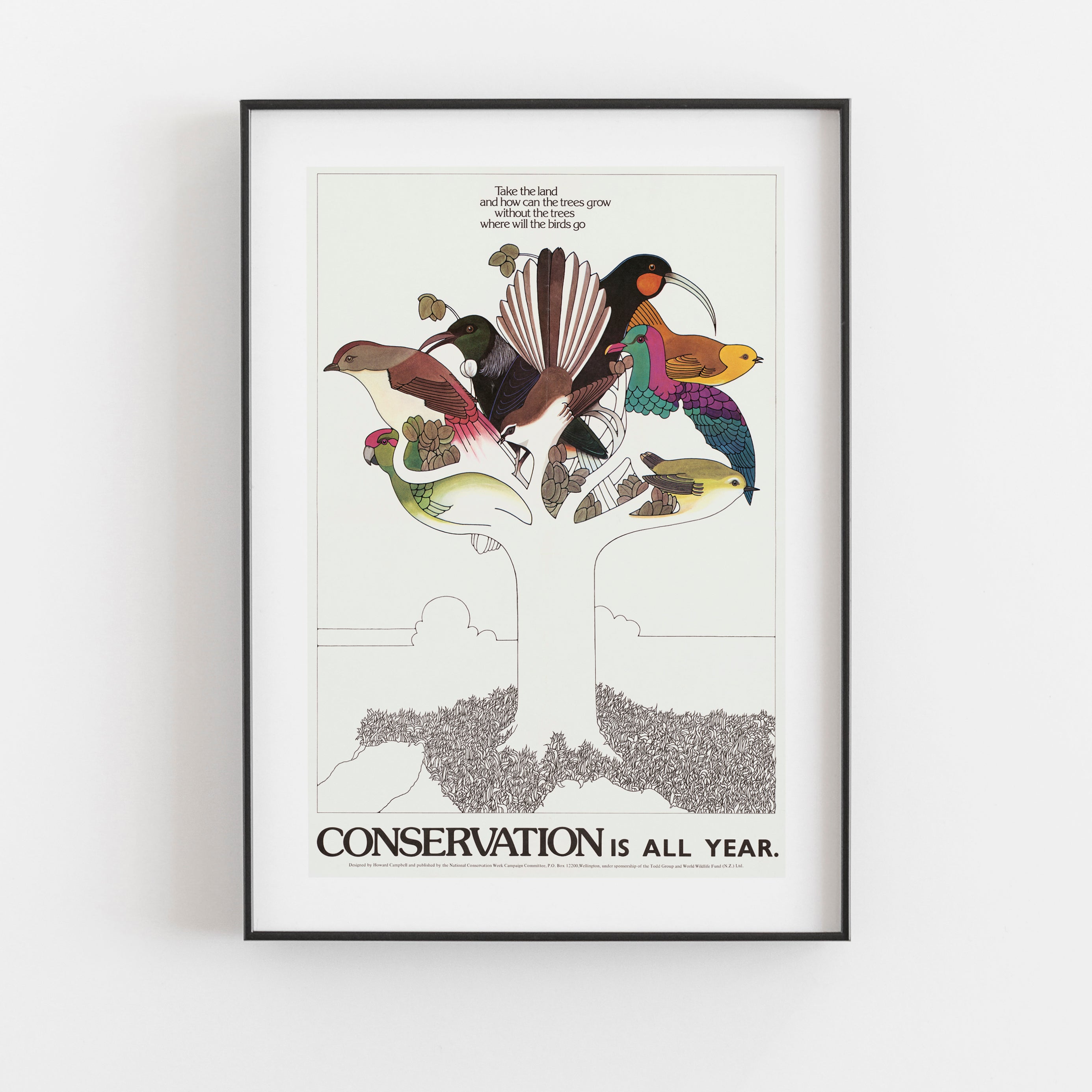 Conservation Is All Year Fine Art Print